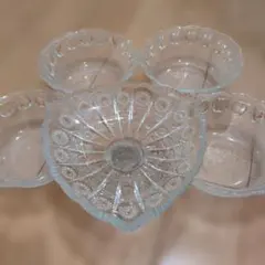 ガラス製　お皿セット