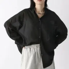 JEANASIS テンセルリネンシアーシャツ