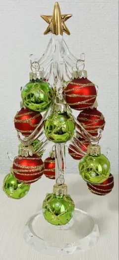 函館クリスマスファクトリー ガラスツリー クリスマスツリー　クリスタルツリー