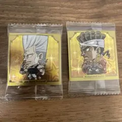 ジョジョの奇妙な冒険 ウエハースシール アヴドゥル　ポルナレフ