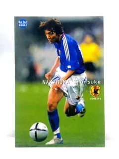 中村俊輔 Calbee 日本代表 チップスカード 2006年