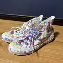 Converse All Star ドット柄 スニーカー サイズ24.5