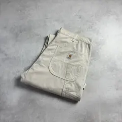 Carhartt WIP シングルニーパンツ W32ホワイト ペインター - メルカリ