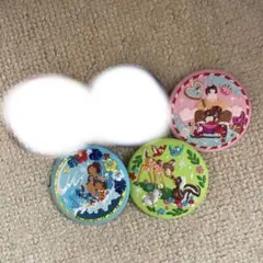 ディズニー 刺繍缶バッジ まとめ セット