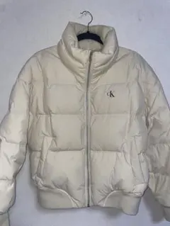 Calvin Klein ダウンジャケット　アイボリー　レディース