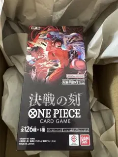 ONE PIECEカード決戦の刻 OP-16 未開封BOXテープ付き プレバン産