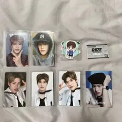 RIIZE ソヒ トレーディングカード フォトカード フレークシール セット