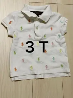 POLO RALPH LAUREN ポロラルフローレン3T 100カラフル総柄