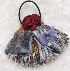 発送済み❀パーツ追加・引き揃え糸のヘアゴム HANA❁⃘*.゜様ご専用❁⃘*.゜