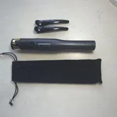 ブラック ストレートヘアアイロン（充電式）