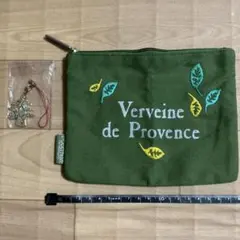 ロクシタン　L'OCCITANE ポーチ　グリーン　ストラップ　２点