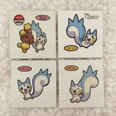 ポケモン ポケモンパン デコキャラシール パチリス セット まとめ売り