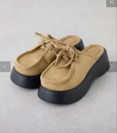 CIAOPANIC TYPY 厚底ソールスウェードサボのサムネイル