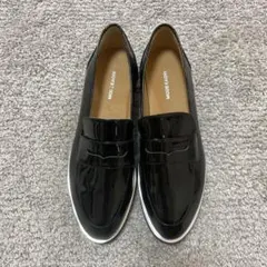 【MODE KAORI】モードカオリ エナメルコインローファー シルバーソールのサムネイル