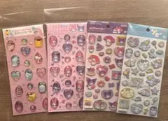 サンリオキャラクターラメきらクリスタルシール &ストーンシールセット