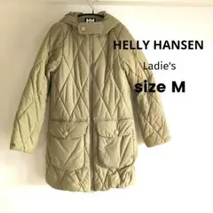 HELLY HANSEN キルティングダウンジャケット ベージュM