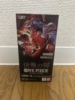 ONE PIECEカード 決戦の刻 OP-16 BOX テープカット - メルカリ