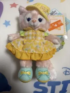 香港ディズニー　ぬいぐるみ　ぬいぐるみキーホルダー　レモン　リーナベル ④のサムネイル