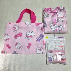 新品 しまむら　ハローキティ　長袖パジャマ100cm キティちゃん