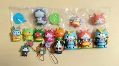 妖怪ウォッチ アクションDXフィギュア　指人形　ストラップ　まとめ売り