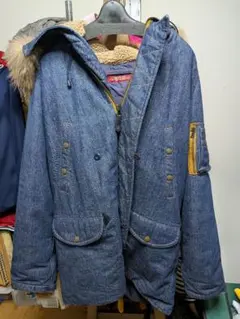 RED CLOUD デニムジャケット ファー付き