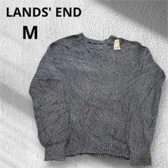 名作✨ランズエンド ドリフター コットンニット セーター 杢ネイビー 美品