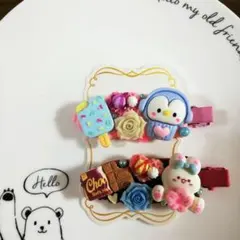 ホイップデコヘアピン【2】