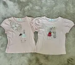 組曲　KUMIKYOKU 120cm Tシャツ 2枚セットのサムネイル