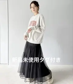 Classical Elf ブラックロングスカート　L