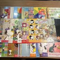 【非売品　未使用】スヌーピー クリアファイル セット＋おまけ　ニッセイ　USJ