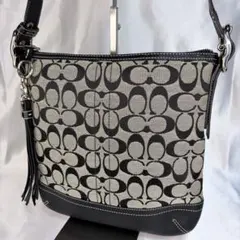 COACH 9362コーチ シグネチャー スリムダッフル ショルダーバッグ