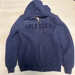 HILFIGER ネイビー フルジップパーカー