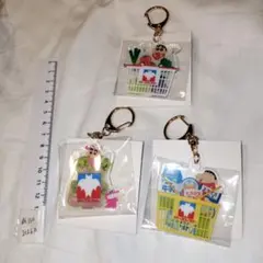 クレヨンしんちゃん アクリルキーホルダー 3個セット