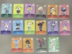 あつまれどうぶつの森　amiiboカード　第五弾　16枚セット