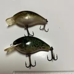 アメリカンルアー! オールドレーベル ウィーR wee Rナチュラルプリント品!