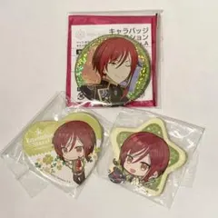 あんスタ 逆先夏目 スタライ&アニメイトカフェ缶バッジ3点セット