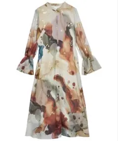 UNDRESSED AMELIA INK ART DRESS