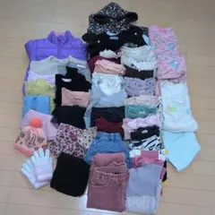 女の子　110cm〜120cm カジュアル洋服セット（120㌢多め）