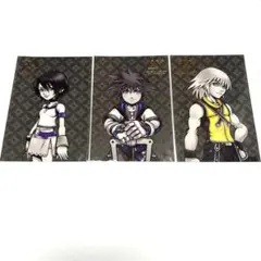 匿名配送　ソラ　カイリ　リク 20th ポストカード　3枚　キングダムハーツ