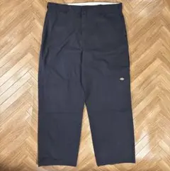 W42L30 ディッキーズ ダブルニーワークパンツ ネイビー dickies