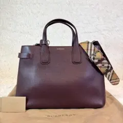人気✨バーバリー ハンドバッグ バナー ショルダーバッグ 2way ノバチェック