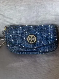 トリーバーチ ショルダー　ツイード