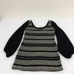 CECIL McBEE セシルマクビー　長袖ワンピース　ミニワンピース　M