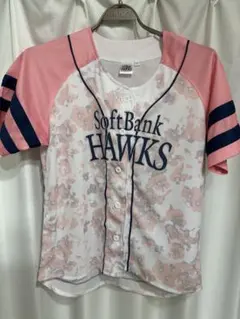 福岡ソフトバンクホークス ユニフォーム タカガールデー2020 フラワー　L