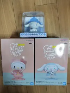 と*ろ様 Fluffy Puffy シナモロール&ハローキティ フィギュアセット