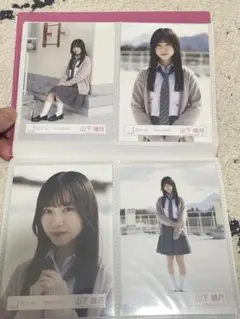 【櫻坂46 山下瞳月】夏の近道 MV制服 生写真 コンプ