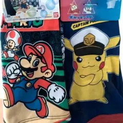 『新品未使用』スーパーマリオ ピカチュウ　ポケットモンスター　ボクサーパンツ