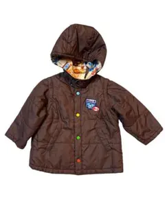 MINI-K ミニケー 平成 レトロ 総柄 ダウンジャケット リバーシブル　2w