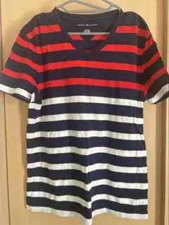TOMMY HILFIGER ボーダーTシャツ XLTG/XG
