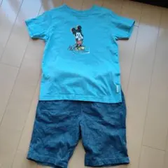120　男子　Tシャツ、半ズボン　ミッキー